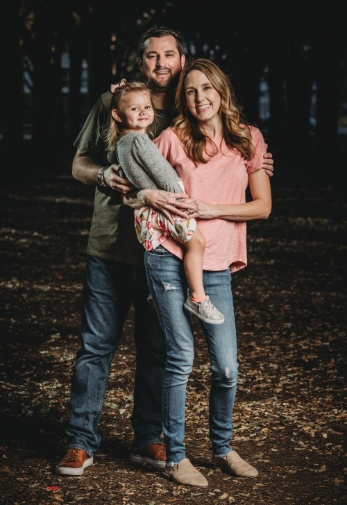 Dr. Palmer and his family